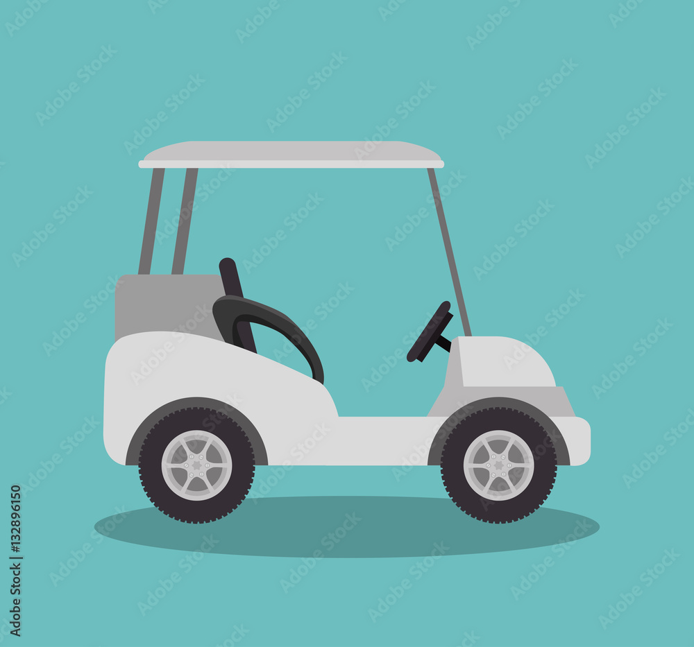 golf club sport icon vector illustration design