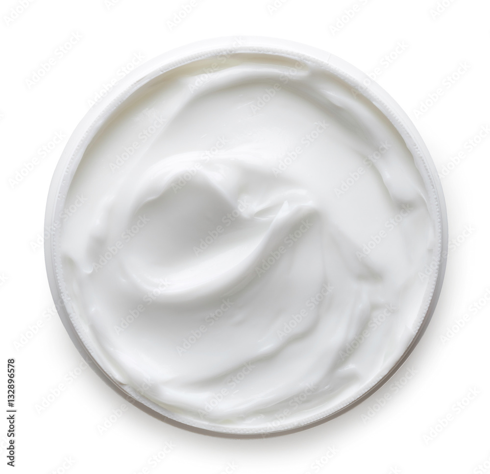 White cosmetic cream White cosmetic cream