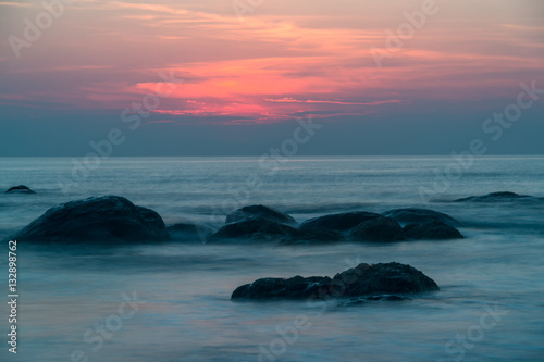 Beauty of the sea at dawn