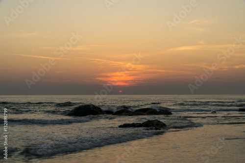 Beauty of the sea at dawn