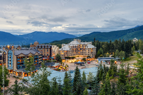 Whistler Village, British Columbia, Canada.