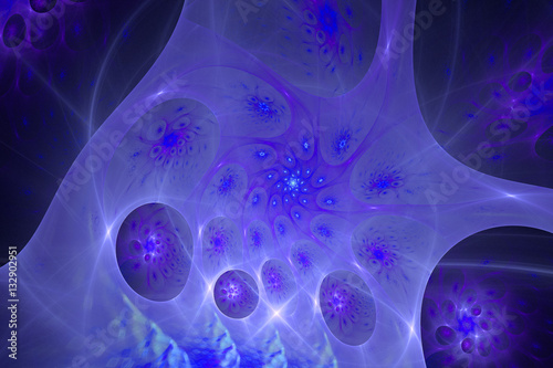 Abstract fractal background. Magic art background.