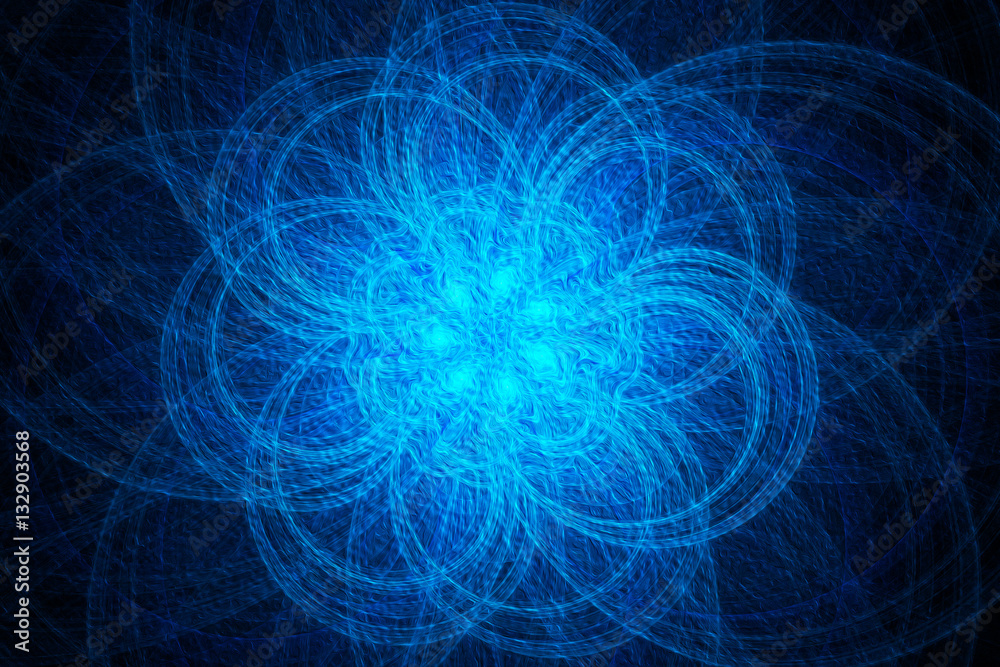 Fototapeta premium Abstract fractal background. Magic art background.