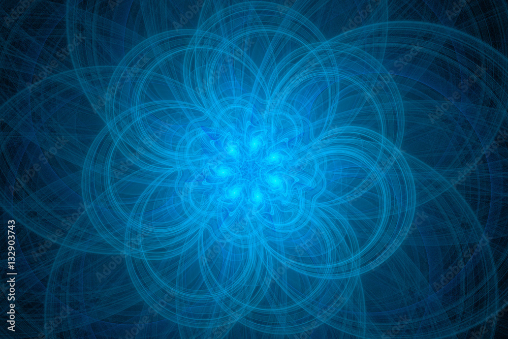 Abstract fractal background. Magic art background.