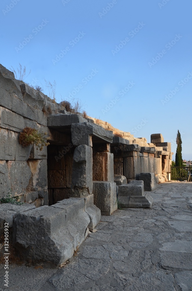 Site antique de Myre en Turquie