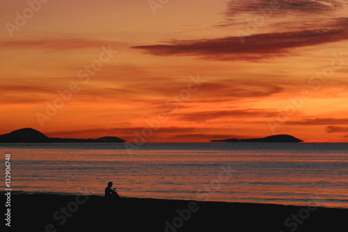 man in sunset © Alexa