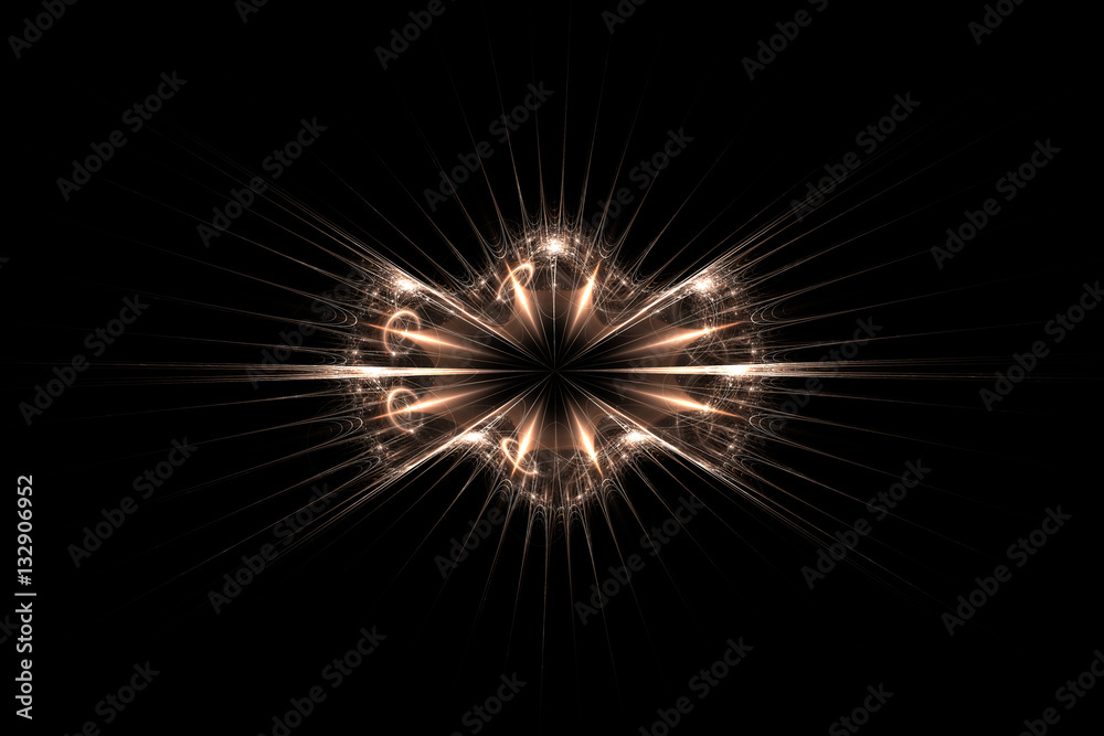 Abstract fractal background.