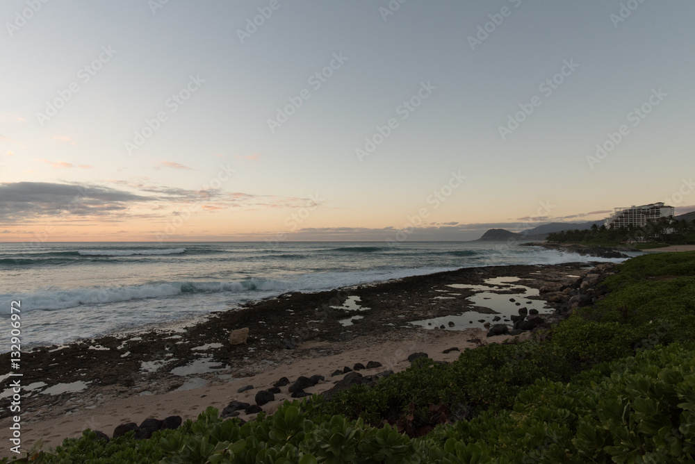 Sunset on Oahu