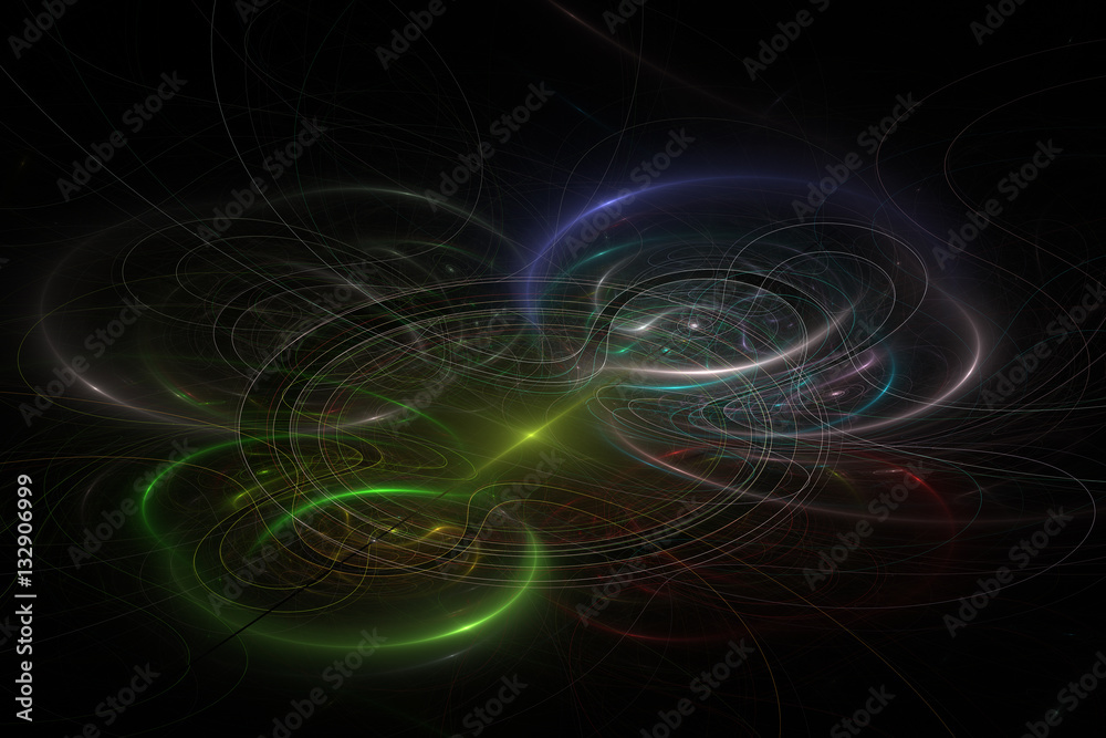 Abstract fractal background.