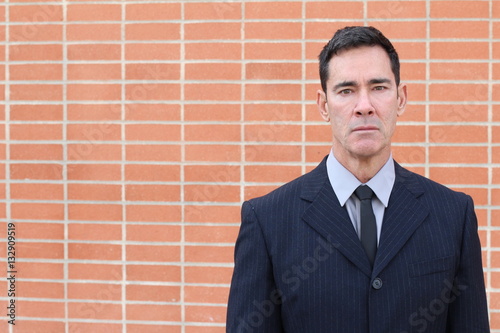 Gentleman portrait looking sharp and smart