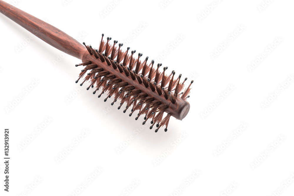 comb for hair isolated on white