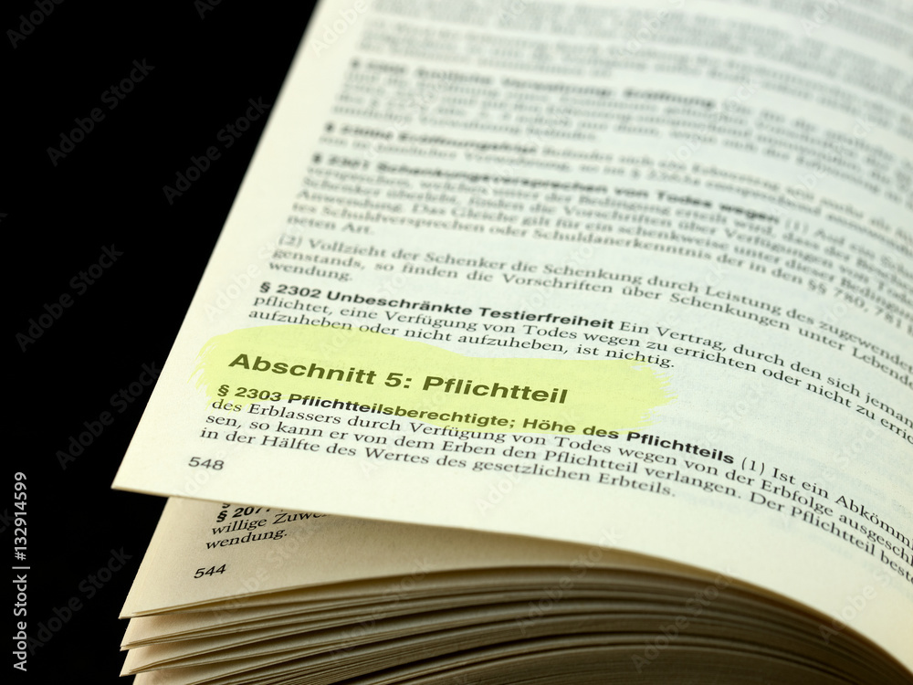Erbrecht, Pflichtteil, Pflichtteilsberechtigte Erbrecht, Pflichtteil, Pflichtteilsberechtigte