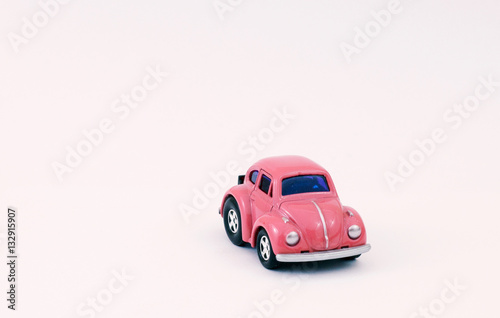 pink woswos toy car