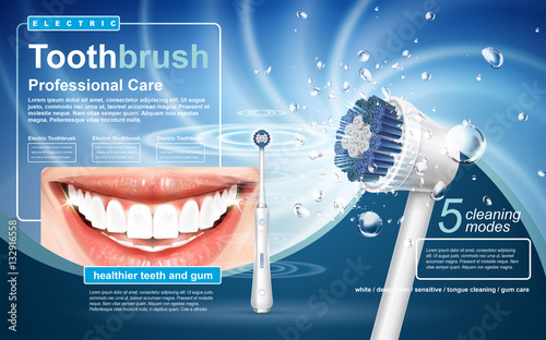 electric toothbrush ad