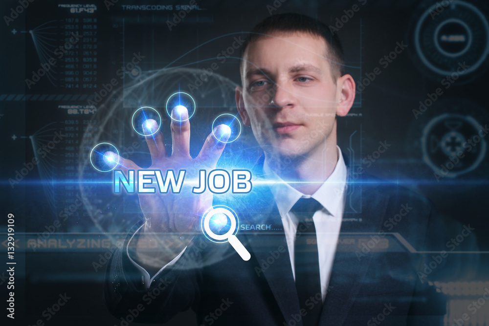 Business, Technology, Internet and network concept. Young busine Business, Technology, Internet and network concept. Young busine