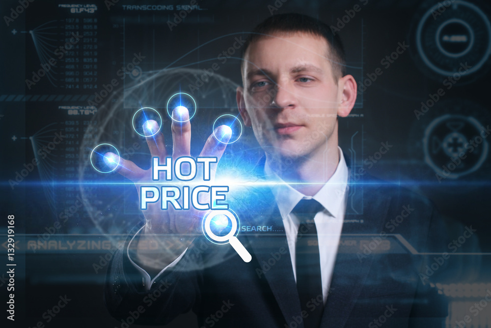 Business, Technology, Internet and network concept. Young busine Business, Technology, Internet and network concept. Young busine