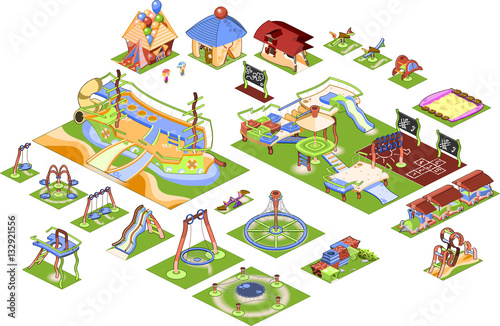 Playground isometric