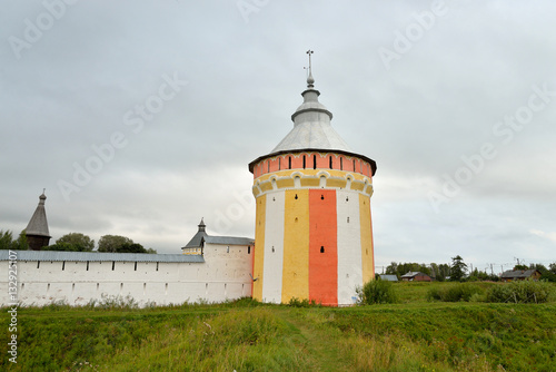 Fortress tower of Saviour Priluki Monastery.