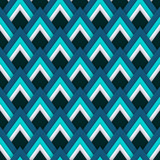 Vector pattern seamless pattern with blue rhombuses