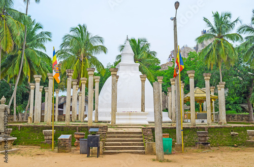 The Ambasthala Dagoba in Mihintale photo