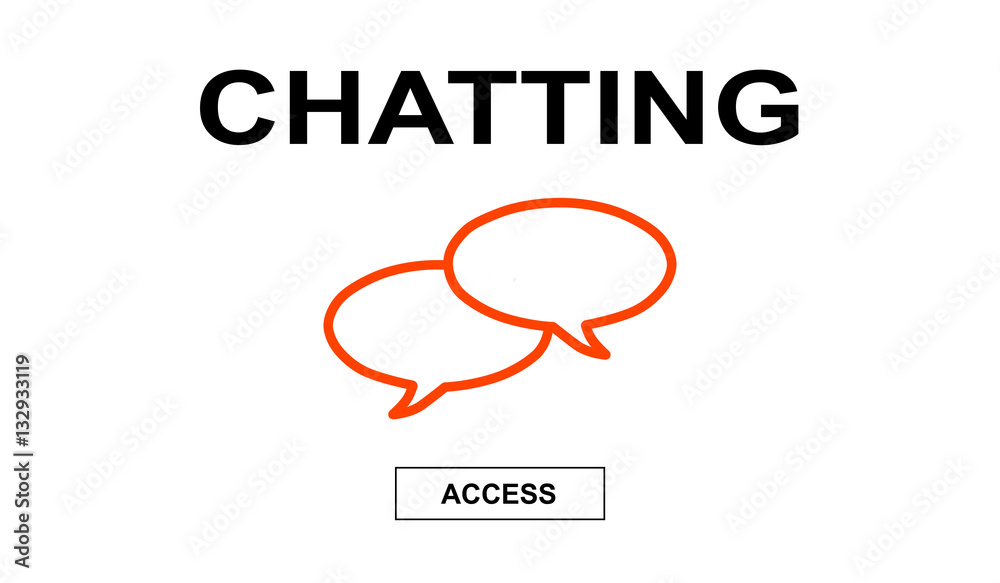 Concept of chatting