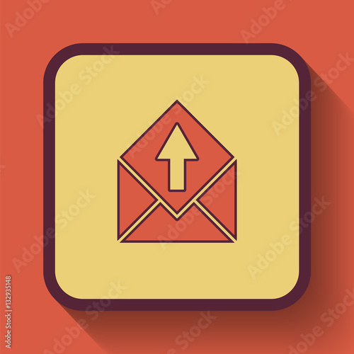 Free Download Send e-mail icon - GFXLoad
