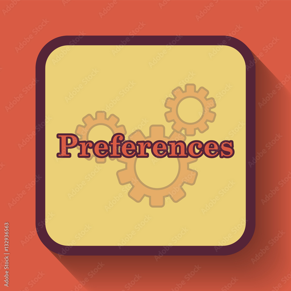 Fototapeta premium Preferences icon
