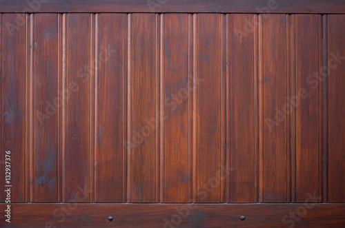 Fototapeta Naklejka Na Ścianę i Meble -  red wood plank texture for background