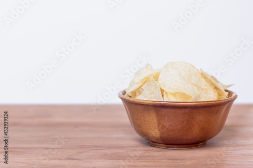 potato chips bowl