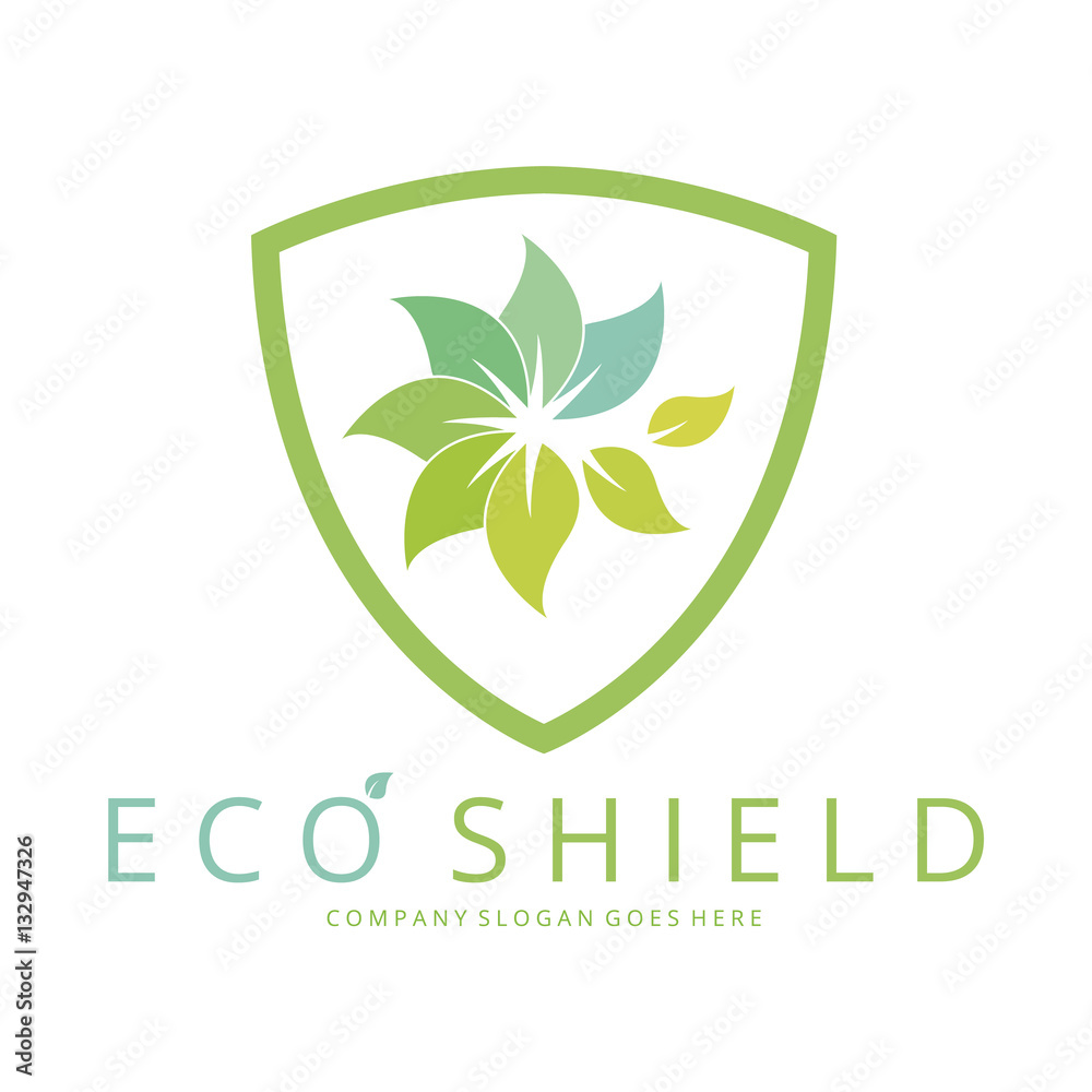 Eco shield logo