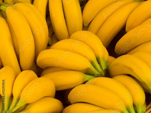 Lovely bright yellow bananas