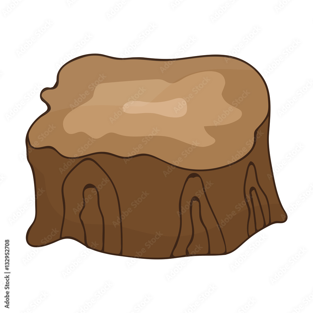 tree stump isolated on white background tree stump isolated on white background