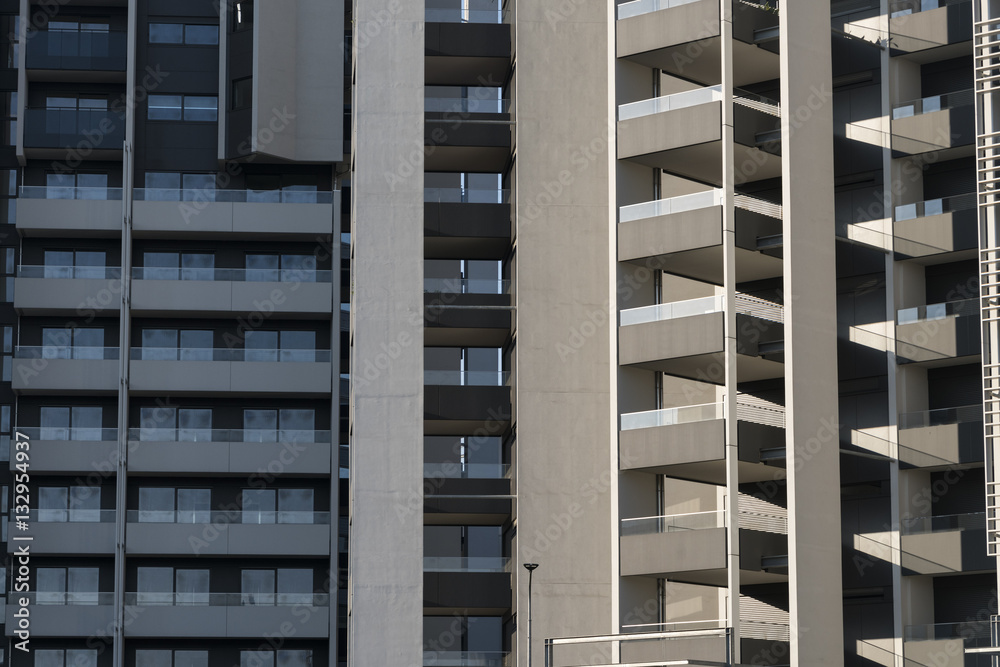Milan (Italy): modern buildings at Portello