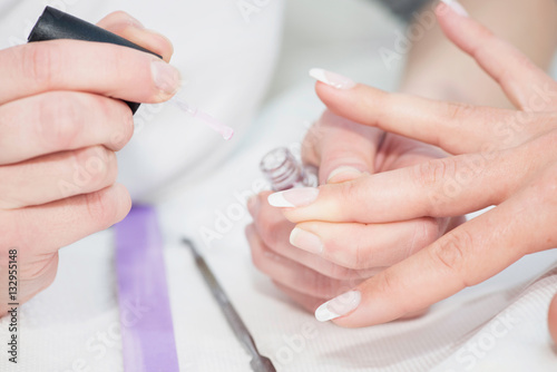Manicuring nails