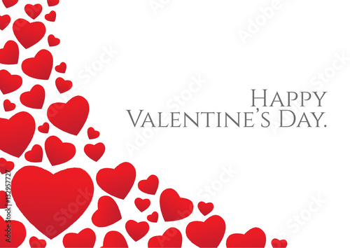 heart brush stroke paint vector