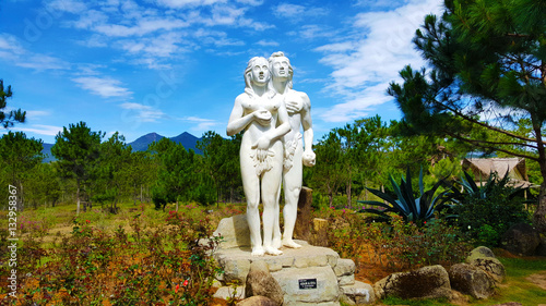 Adam and Eve in Valley of Love Da Lat