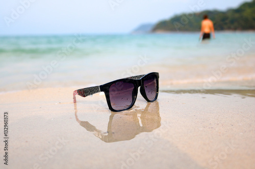 Sunglasses on the Beach 