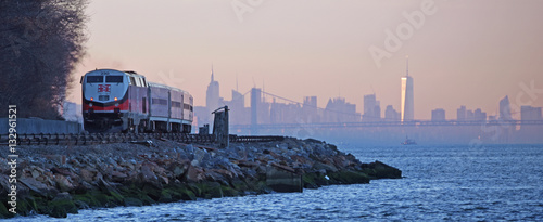 Valokuva Morning Train NYC