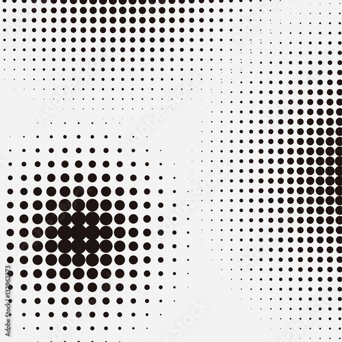 Abstract creative concept vector comic pop art style blank, layout template with clouds beams and isolated dots pattern on background. For sale banner, empty bubble, illustration halftone book design