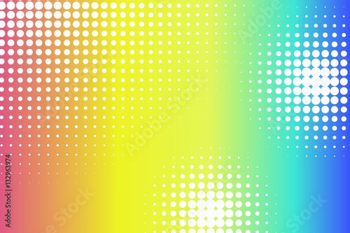 Abstract creative concept vector comic pop art style blank, layout template with clouds beams and isolated dots pattern on background. For sale banner, empty bubble, illustration halftone book design