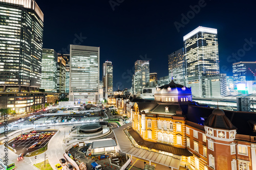 Photography Asia Business concept for real estate and corporate construction - panoramic mod