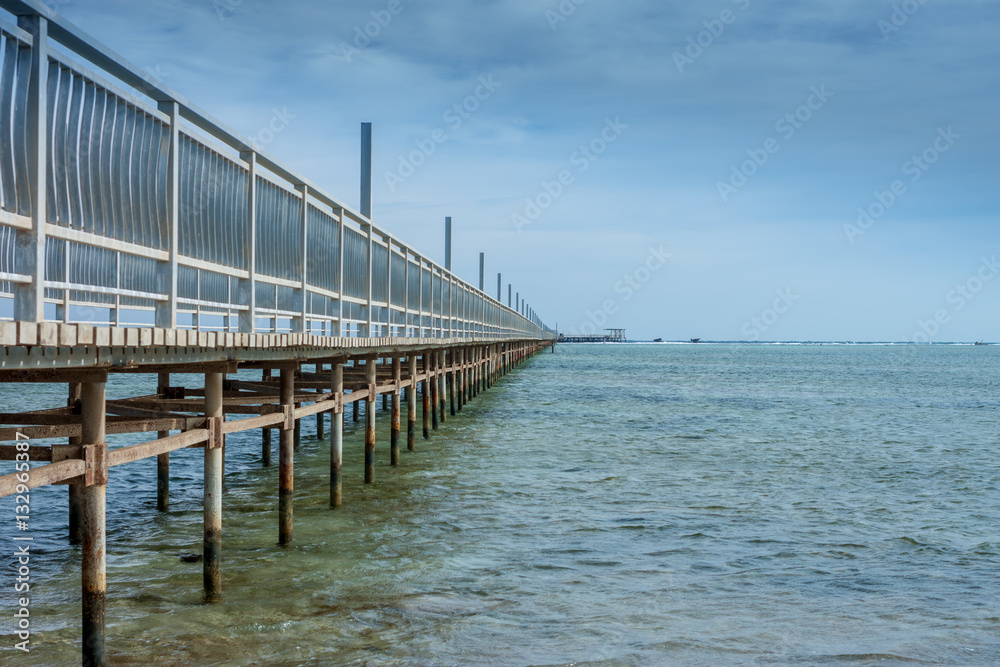 pier to horizon wooden floor