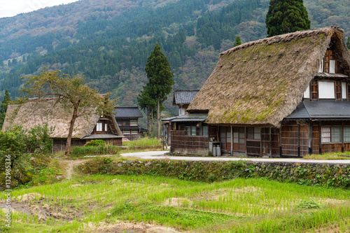 Traditional Japanese old village