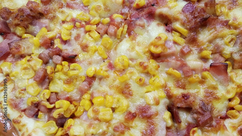 pizzas close-up background pizzas close-up background