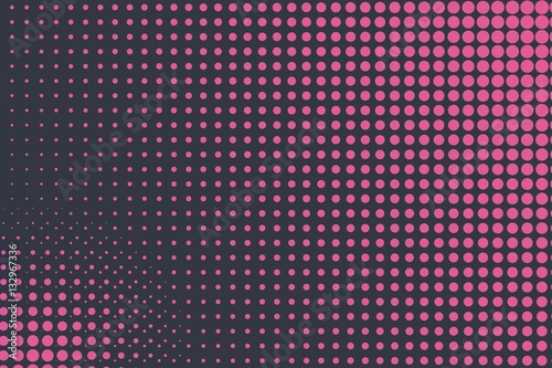 Abstract creative concept vector comic pop art style blank, layout template with clouds beams and isolated dots pattern on background. For sale banner, empty bubble, illustration halftone book design