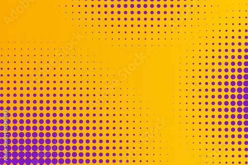 Abstract creative concept vector comic pop art style blank, layout template with clouds beams and isolated dots pattern on background. For sale banner, empty bubble, illustration halftone book design