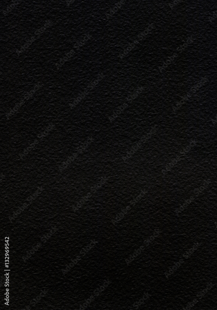 Black watercolor paper texture. Empty black page. Abstract dark background. Black watercolor paper texture. Empty black page. Abstract dark background.