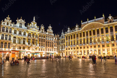 The Grand Place in Brussels