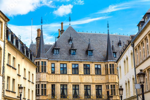 Quadro em tela Grand Ducal Palace in Luxembourg