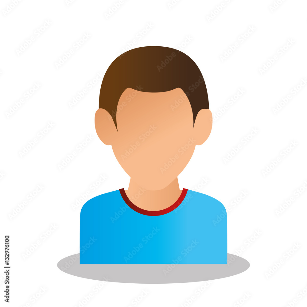 young man avatar character vector illustration design young man avatar character vector illustration design